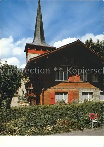 Gstaad Eglise catholique Kat. Gstaad