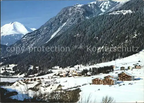 Cunter Oberhalbstein mit Lenzerhorn Kat. Cunter