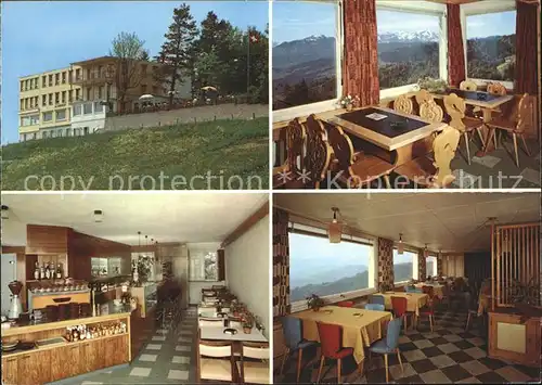 Oberegg IR Hotel Alpenhof Gastraeume Kat. Oberegg