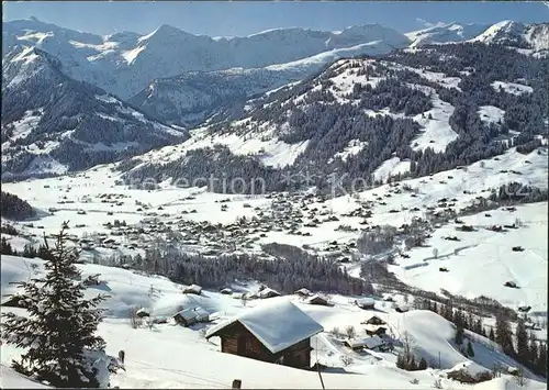 Lenk Simmental Rohrbachstein Mittag Schneide und Wildhorn Kat. Lenk Simmental