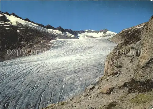 Rhonegletscher Glacier du Rhone am Furkapass Kat. Rhone