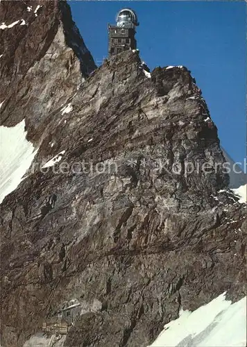 Jungfraujoch Sphinxgipfel Meteorologisches Observatorium Kat. Jungfrau