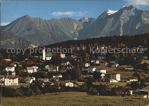 Flims Waldhaus mit Signinagruppe Kat. Flims Waldhaus