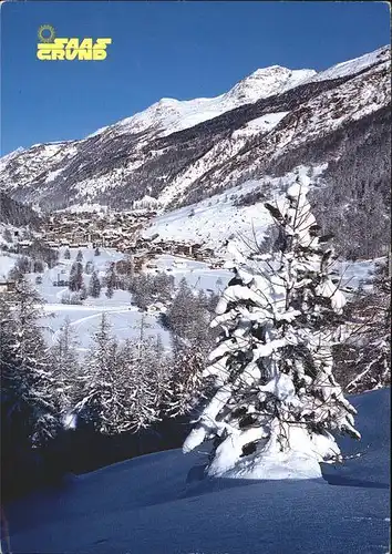 Saas Grund Panorama Kat. Saas Grund