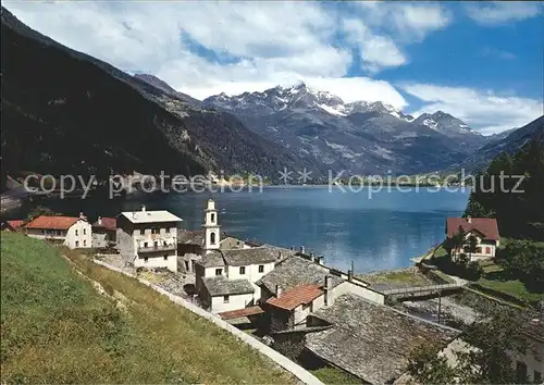 Miralago col Lago di Poschiavo e Pizzo Verona Kat. Miralago