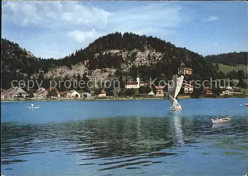 Le Pont VD mit Lac de Joux Kat. Le Pont