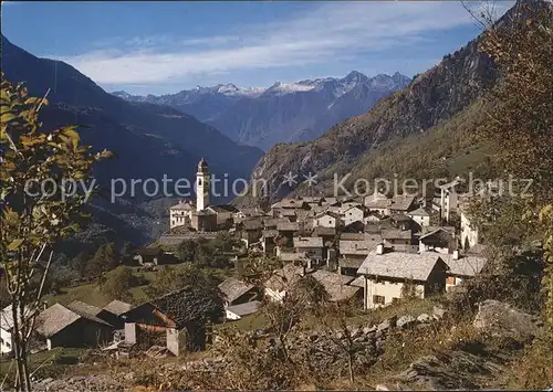 Soglio Val Bregaglia Kat. Soglio