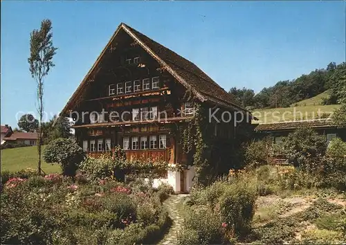 Ebnat Kappel Toggenburger Haus  Kat. Ebnat Kappel