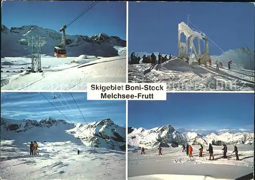 Melchsee Frutt Skigebiet Boni Stock Seilbahn Kat. Melchsee Frutt