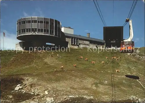 Laax Crap Sogn Gion Bergstation Seilbahn Kat. Laax