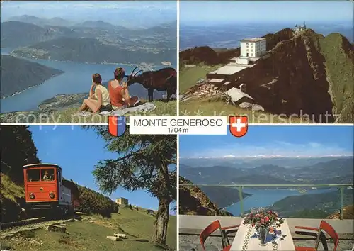 Monte Generoso Monte Rosa Lago di Lugano Kat. Monte Generoso