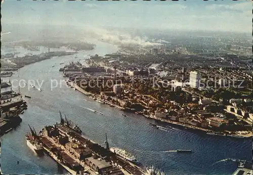 Rotterdam Fliegeraufnahme Hafen Kat. Rotterdam