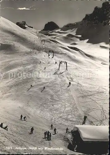 Jochpass Skilift mit Wendenstoecke Kat. Jochpass