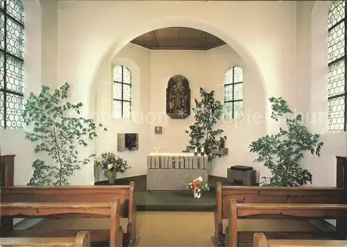 Walchwil Hauskapelle Erholungsheim St. Elisabeth Kat. Walchwil