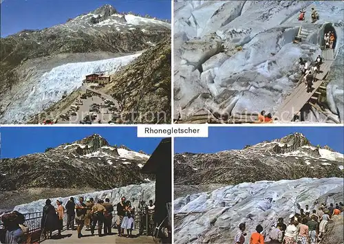 Rhonegletscher Glacier du Rhone Furka  Kat. Rhone