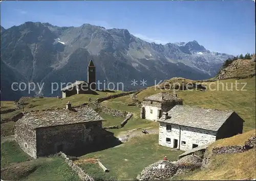 Poschiavo San Romerio Valposchiavo Kirche Kat. Poschiavo