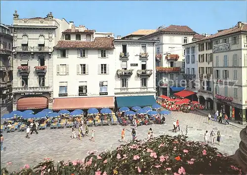 Lugano TI Piazza Riforma Kat. Lugano