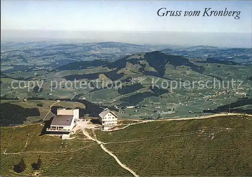 Kronberg Saentis Blick auf Gonten und Bodensee Kat. Kronberg