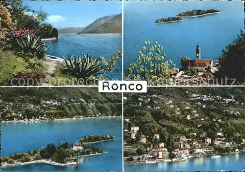 Ronco TI Porto Ronco e Isola di Brissago / Ronco /Bz. Locarno