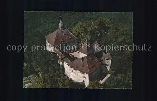 Kyburg Schloss Kyburg Fliegeraufnahme Kat. Kyburg