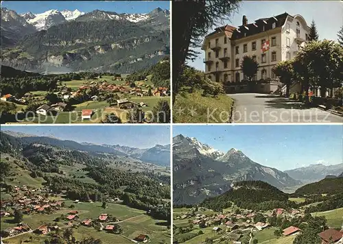 Hasliberg Hotel Schweizerhof Hohfluh Panorama Kat. Meiringen