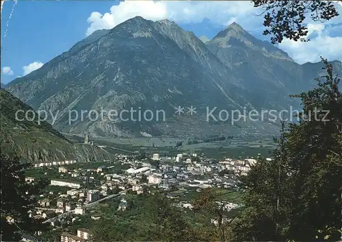 Martigny VS et le Grand Chavalard Kat. Martigny