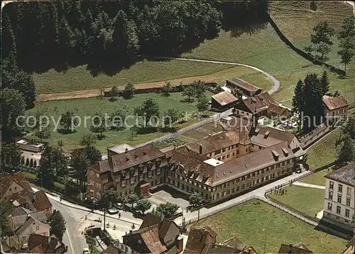 Altstaetten SG Kloster und Institut Maria Hilf Fliegeraufnahme / Altstaetten /Bz. Rheintal