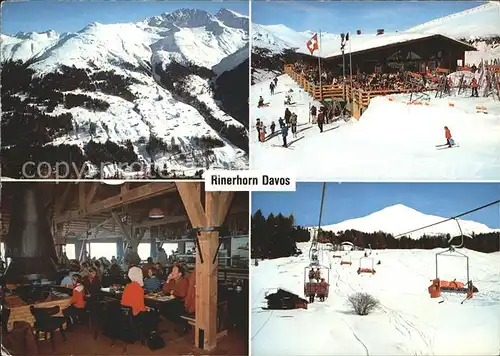 Rinerhorn Bergrestaurant Jatzmeder Sesselbahn Kat. Rinerhorn