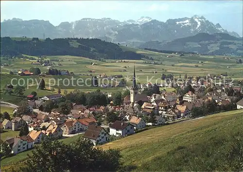 Gais AR Panorama mit Alpstein / Gais /Bz. Mittelland