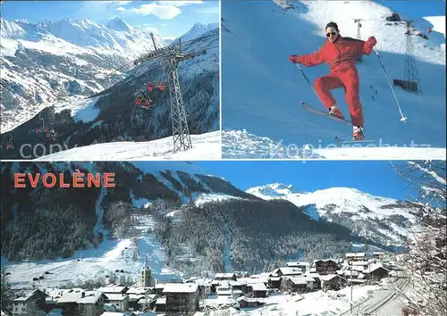 Evolene et le ski al Lana Kat. Evolene