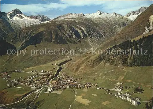 Sedrun mit Piz Nair und Wilenalpstock Kat. Sedrun