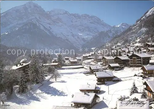 Champery Dent de Barme et les Dents Blanches Kat. Champery