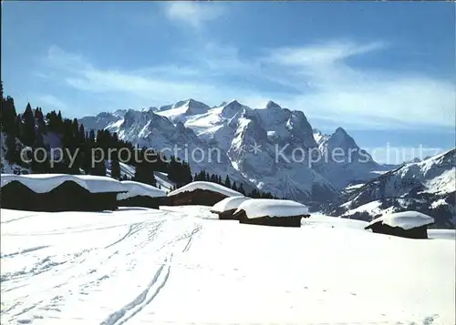 Hasliberg M?gisalp Panorama Kat. Meiringen