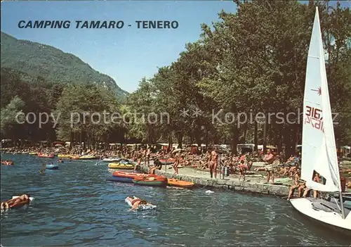 Tenero Camping Tamaro Badestrand Kat. Tenero