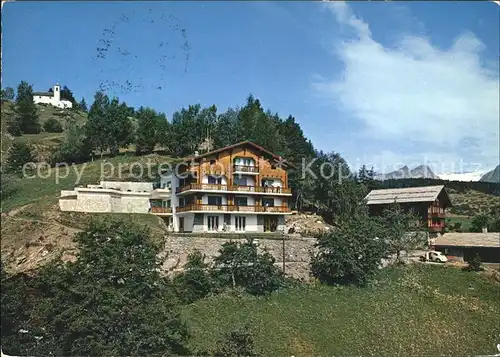 Zeneggen Hotel Alpenblick mit Chalet Mischabel Kat. Zeneggen