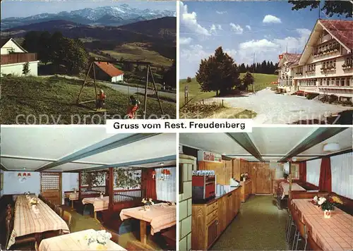 St Peterzell Gasthaus zum Freudenberg Aussichtspunkt K?sern Kat. St Peterzell