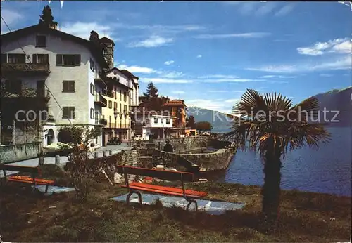 Brissago Partie am Quai / Brissago /Bz. Locarno