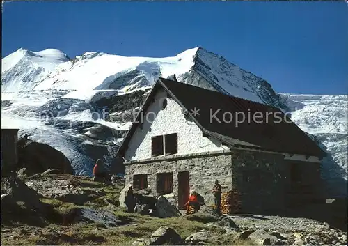 Bishorn Turtmannh?tte Turtmanngletscher Kat. Bishorn