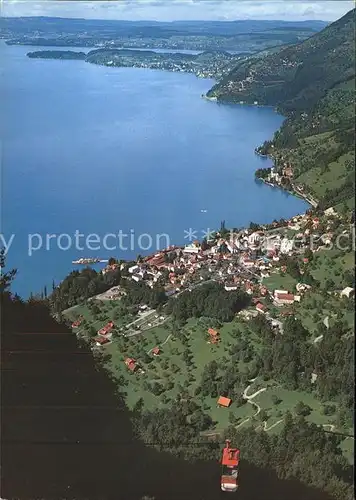 Vitznau Vierwaldstaettersee Luftseilbahn Vitznau Weissfluh Kat. Vitznau