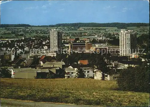 Regensdorf Panorama Hochhaeuser Kat. Regensdorf