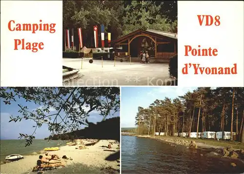 Yvonand Camping Plage VD8 Pointe d Yvonand Kat. Yvonand
