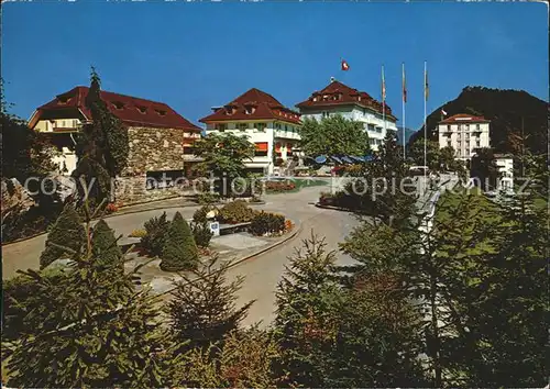 Buergenstock Dorfpartie Kat. Buergenstock