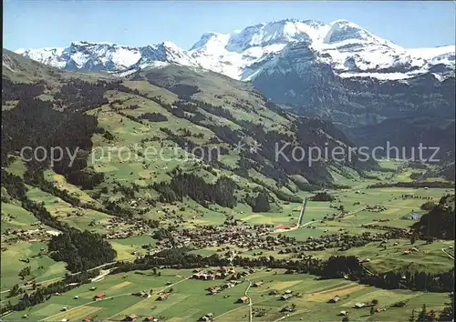 Lenk Simmental mit Wildstrubel Kat. Lenk Simmental