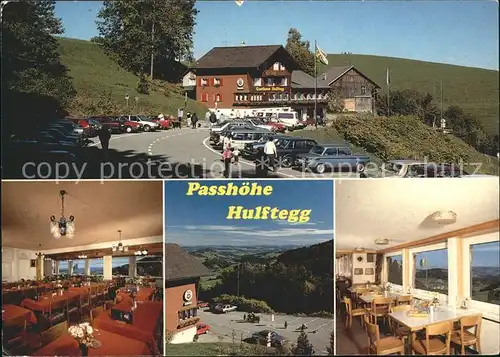 Muehlrueti Gasthaus Hulftegg Panoramasaal Parkplatz Kat. Muehlrueti