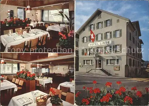 Ruswil Hotel Linde Gastr?ume Kat. Ruswil