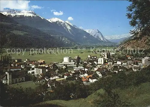 Gampel und Steg mit Emshorn Illhorn Rhonetal Kat. Gampel