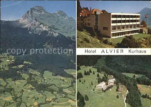 Oberschan Panorama Hotel Kurhaus Alvier Kat. Oberschan