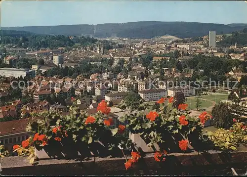 Winterthur Stadtblick vom Restaurant Goldenberg Kat. Winterthur