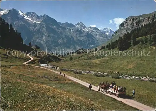 Fextal Pferdekutschfahrt Kat. Sils Maria