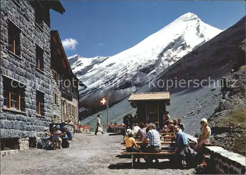 Gemmipass Wallis Berghotel Schwarenbach Kat. Gemmipass